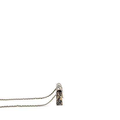 Chanel Mini Clutch With Chain Fabric Multicolour L (Microchip)