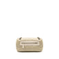 Chanel quilted flap shoulder bag caviar light beige ruthenium