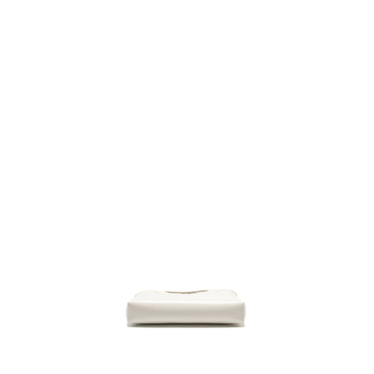 Chanel Mini 31 Clutch with Chain Shiny Calfskin White L (Microchip)