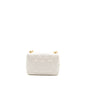 Chanel 22S Giant Chain Flap Shoulder Bag Lambskin White Brushed  (Microchip)