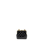 Chanel 24A Bowknot Clutch With Chain patent Crumpled Lambskin/Shiny Lambskin Black  (microchip)