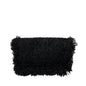 Chanel Fringe Paris Cosmopolite Clutch Tweed Black