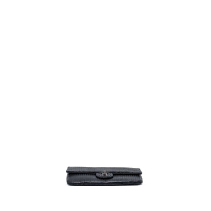 Chanel Flap Clutch Lambskin Black with Black Hardware