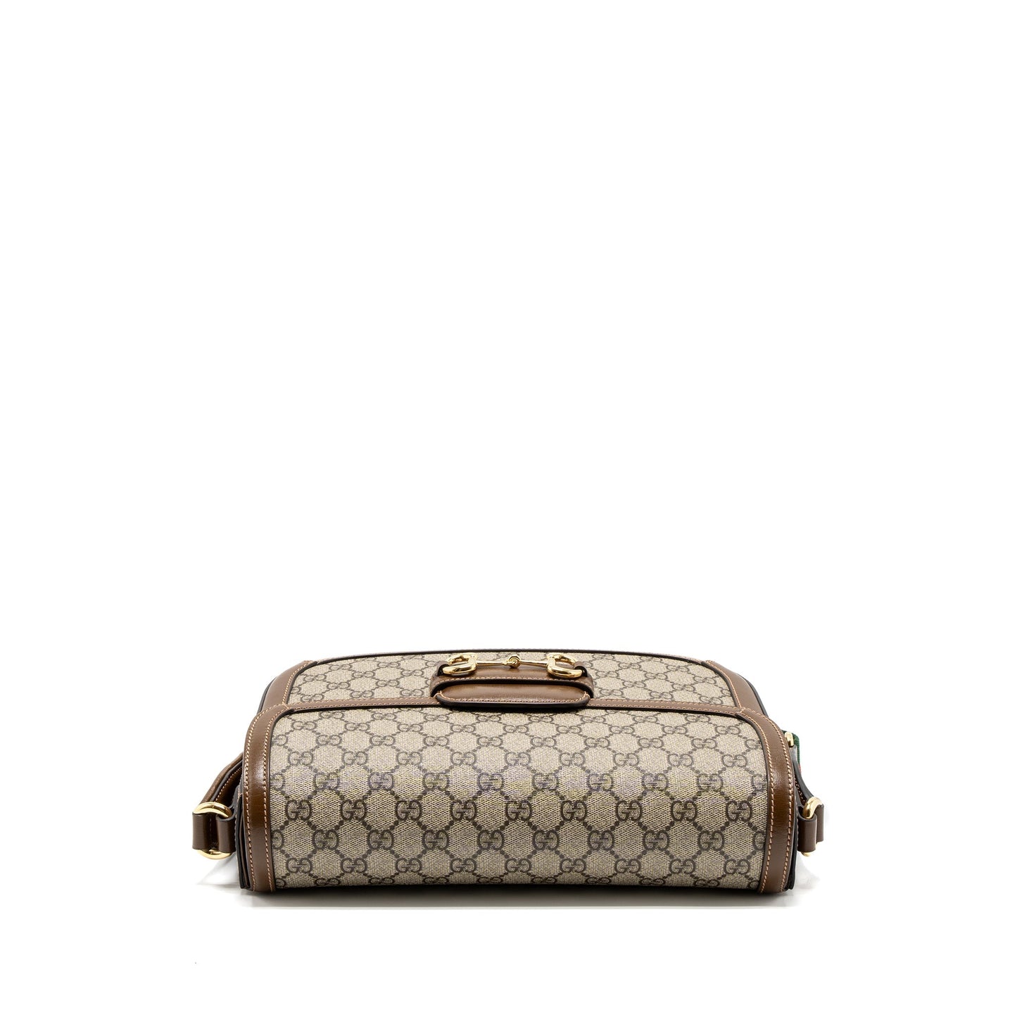Gucci Horsebit 1955 Shoulder Bag GG Supreme Canvas Beige/Ebony