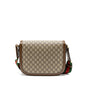 Gucci Horsebit 1955 Shoulder Bag GG Supreme Canvas Beige/Ebony