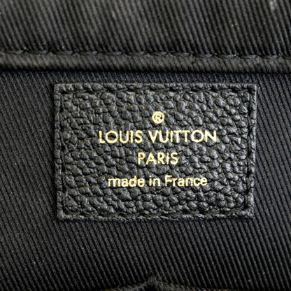 LOUIS VUITTON Sully PM Monogram Empreinte Leather Shoulder Bag Black