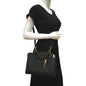 LOUIS VUITTON Petit Palais Monogram Empreinte Leather Shoulder Bag Black