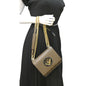 FENDI Kan I F Zucca Leather Shoulder Bag Brown