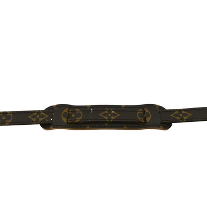 LOUIS VUITTON Monogram Canvas Shoulder Strap Brown