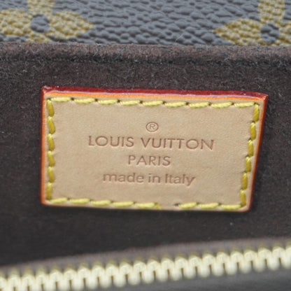 LOUIS VUITTON Metis East West Pochette Monogram Canvas chain Shoulder Bag Brown