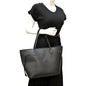 LOUIS VUITTON Neverfull Epi Leather Tote Shoulder Bag Black