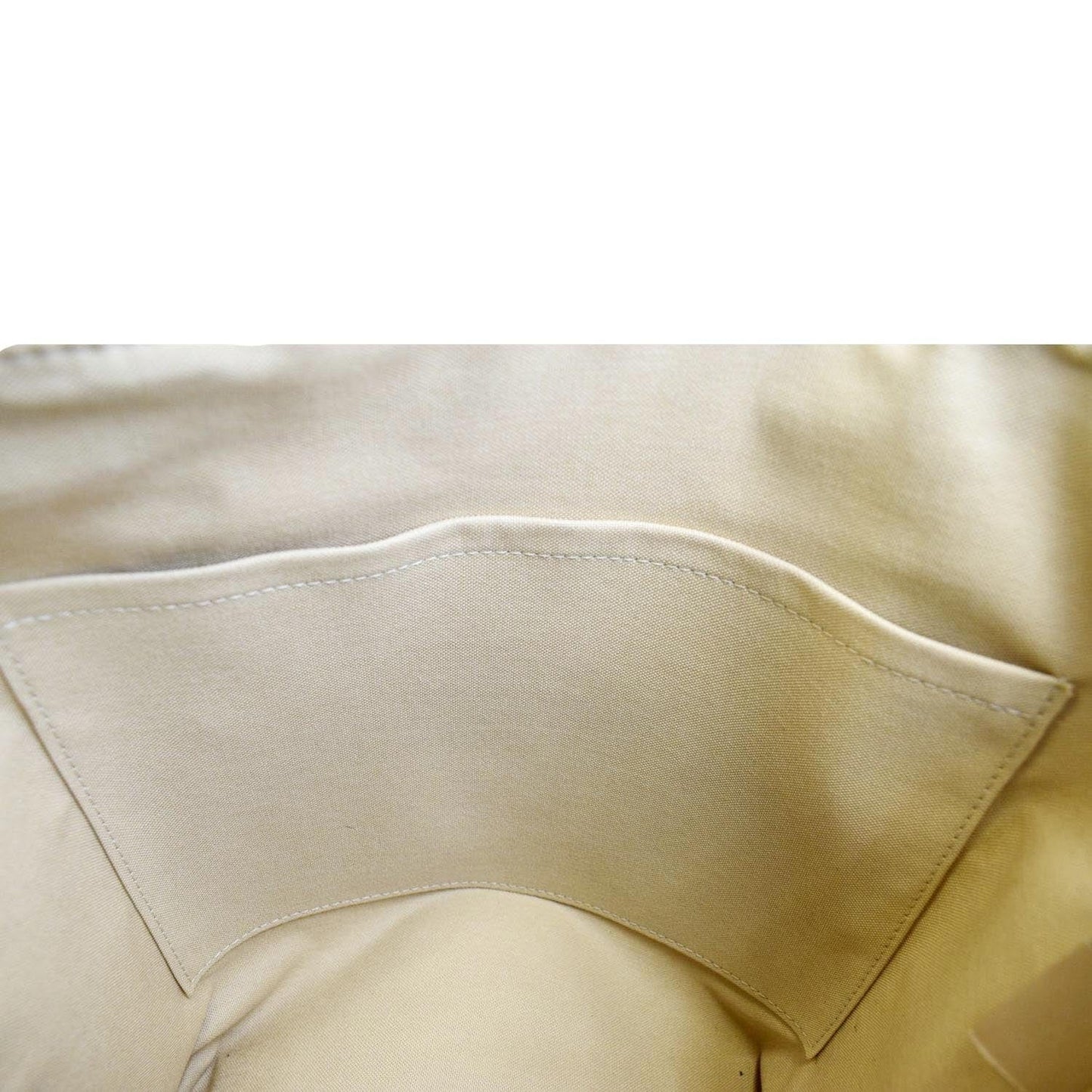 LOUIS VUITTON Totally MM Damier Azur Shoulder Bag White