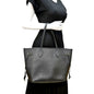 LOUIS VUITTON Neverfull MM Empreinte Leather Tote Shoulder Bag Black