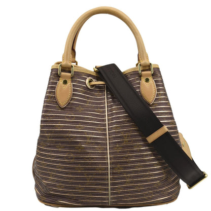 LOUIS VUITTON Eden Neo Monogram Canvas Shoulder Bag Peche