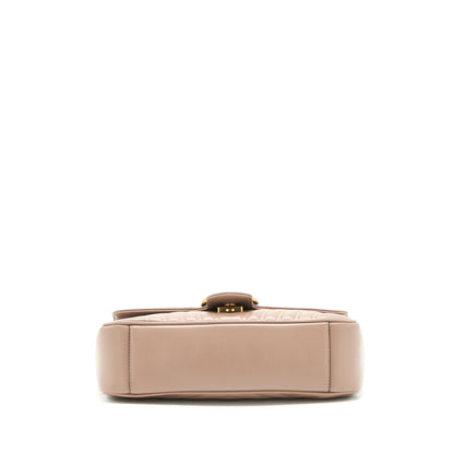 Gucci Marmont Small Dusty Pink matelass� shoulder bag
