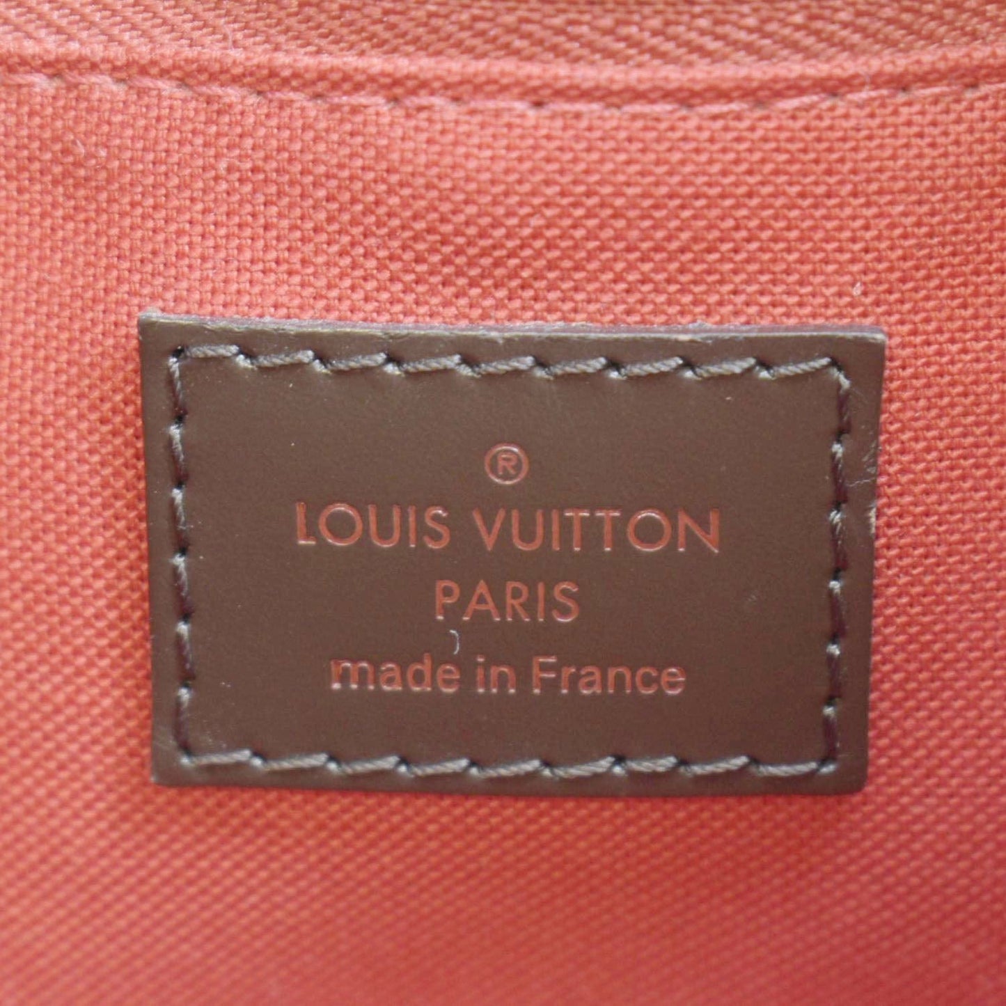 LOUIS VUITTON Roseberry Cabas Damier Ebene Shoulder Bag Brown