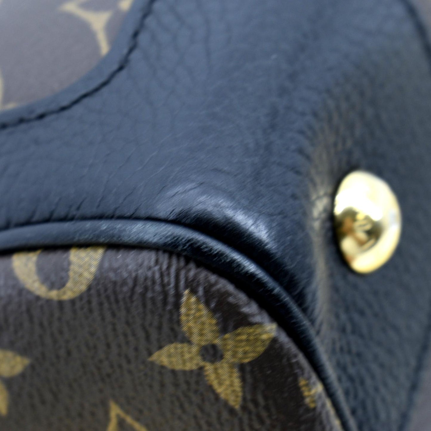 LOUIS VUITTON Retiro Monogram Canvas Shoulder Bag Brown