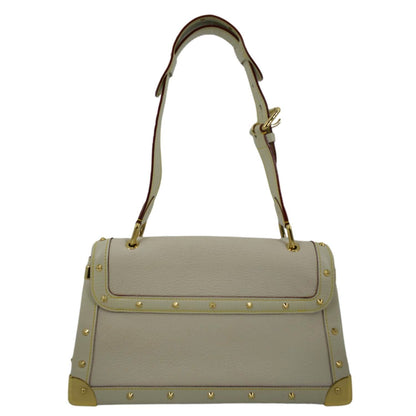 LOUIS VUITTON Suhali Le Talentueux Leather Shoulder Bag White