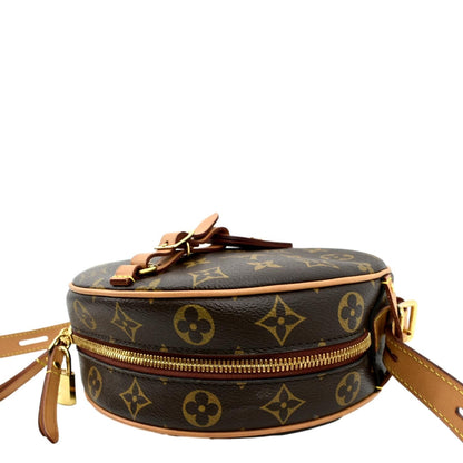LOUIS VUITTON Boite Chapeau Souple MM Monogram Canvas Shoulder Bag Brown