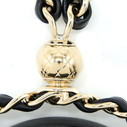 Chanel Evening Clutch with Chain Lambskin Black L