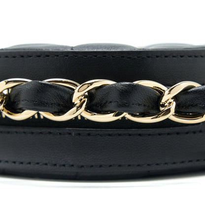Chanel Evening Clutch with Chain Lambskin Black L