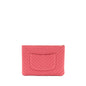 Chanel Chevron Clutch Lambskin Pink L
