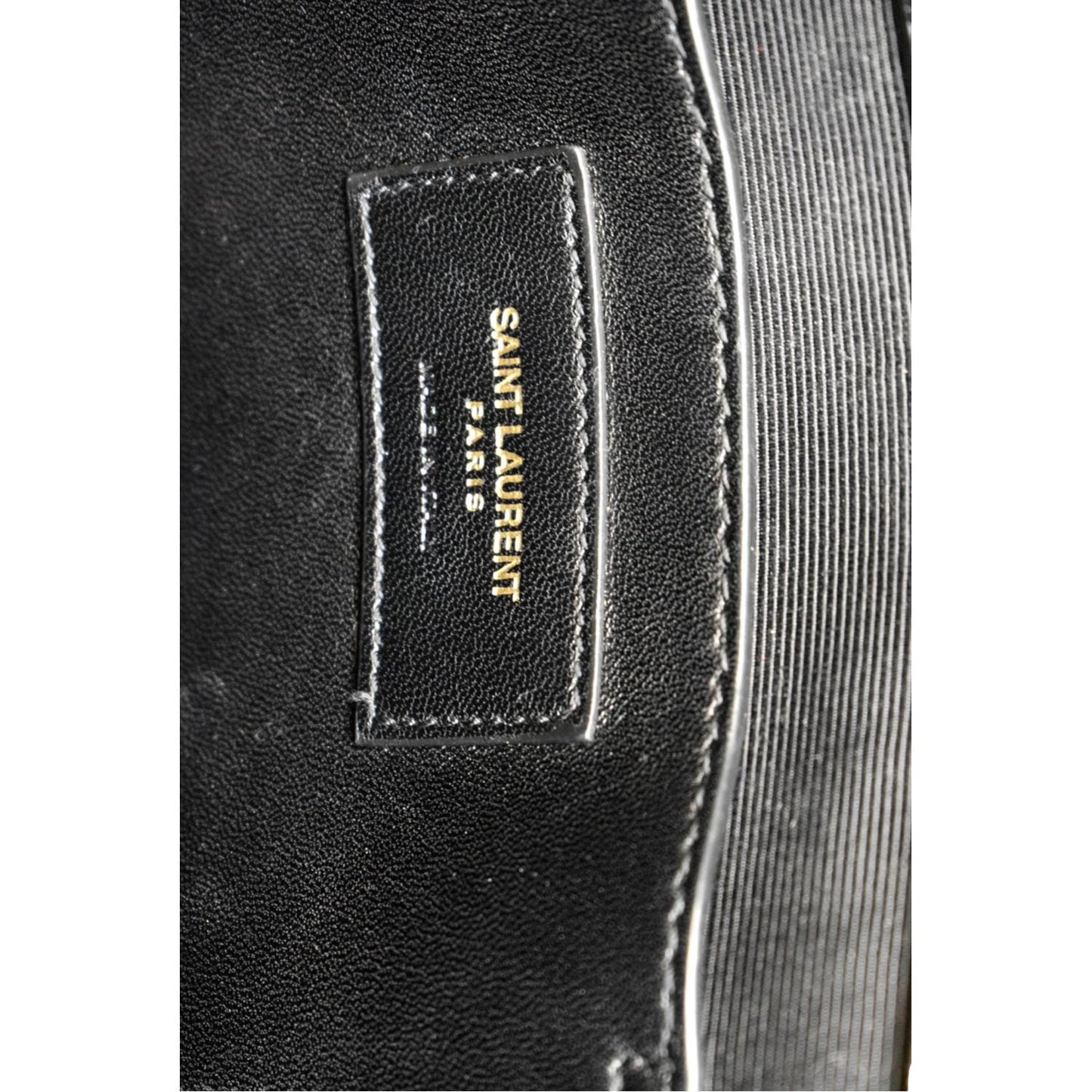 YVES SAINT LAURENT Kate Leather Shoulder Bag Black