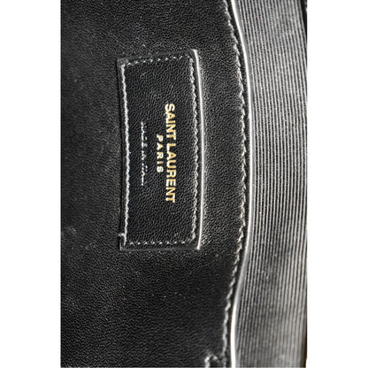 YVES SAINT LAURENT Kate Leather Shoulder Bag Black