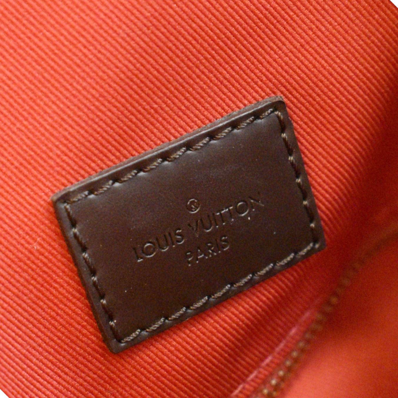 LOUIS VUITTON Graceful MM Damier Ebene Shoulder Bag Brown