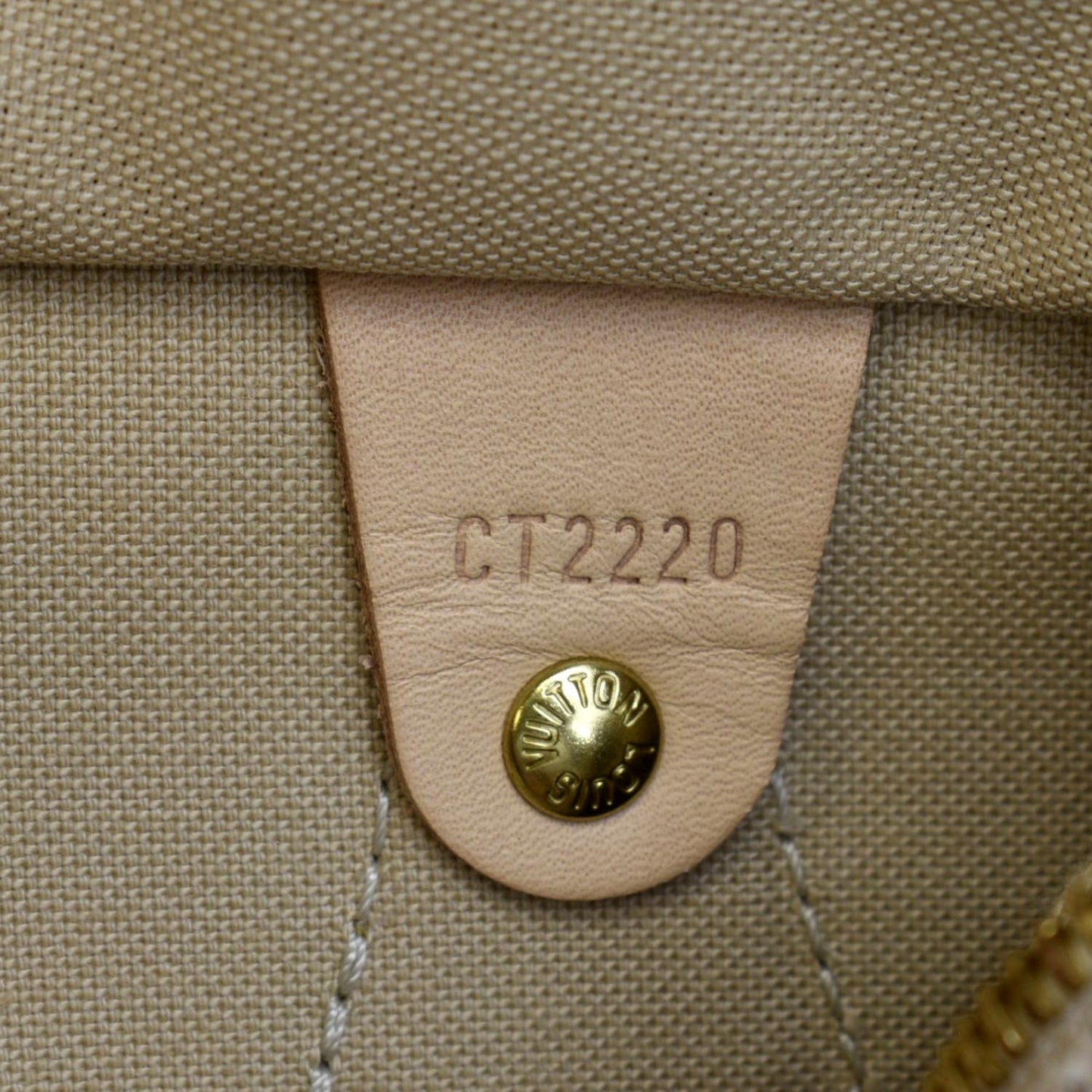 LOUIS VUITTON Speedy 25 Bandouliere Damier Azur Shoulder Bag White