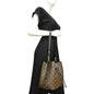 LOUIS VUITTON Neonoe Monogram Canvas Shoulder Bag Brown