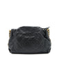 Chanel quilted shoulder bag lambskin black