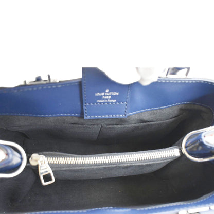 LOUIS VUITTON Kleber Epi Leather Shoulder Bag Red