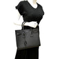 YVES SAINT LAURENT Sac de Jour Leather Satchel Shoulder Bag Black