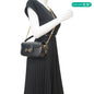 GUCCI Horsebit 1955 Small Leather Shoulder Bag Black 735178