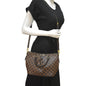LOUIS VUITTON Siena PM Damier Ebene Shoulder Bag Brown