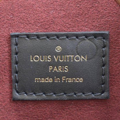 LOUIS VUITTON NeoNoe MM Bicolor Monogram Empreinte Leather Shoulder Bag Black