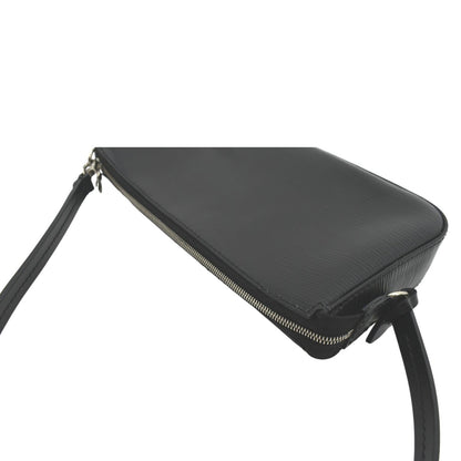 LOUIS VUITTON Pochette Accessoires Epi Leather Shoulder Bag Noir Black