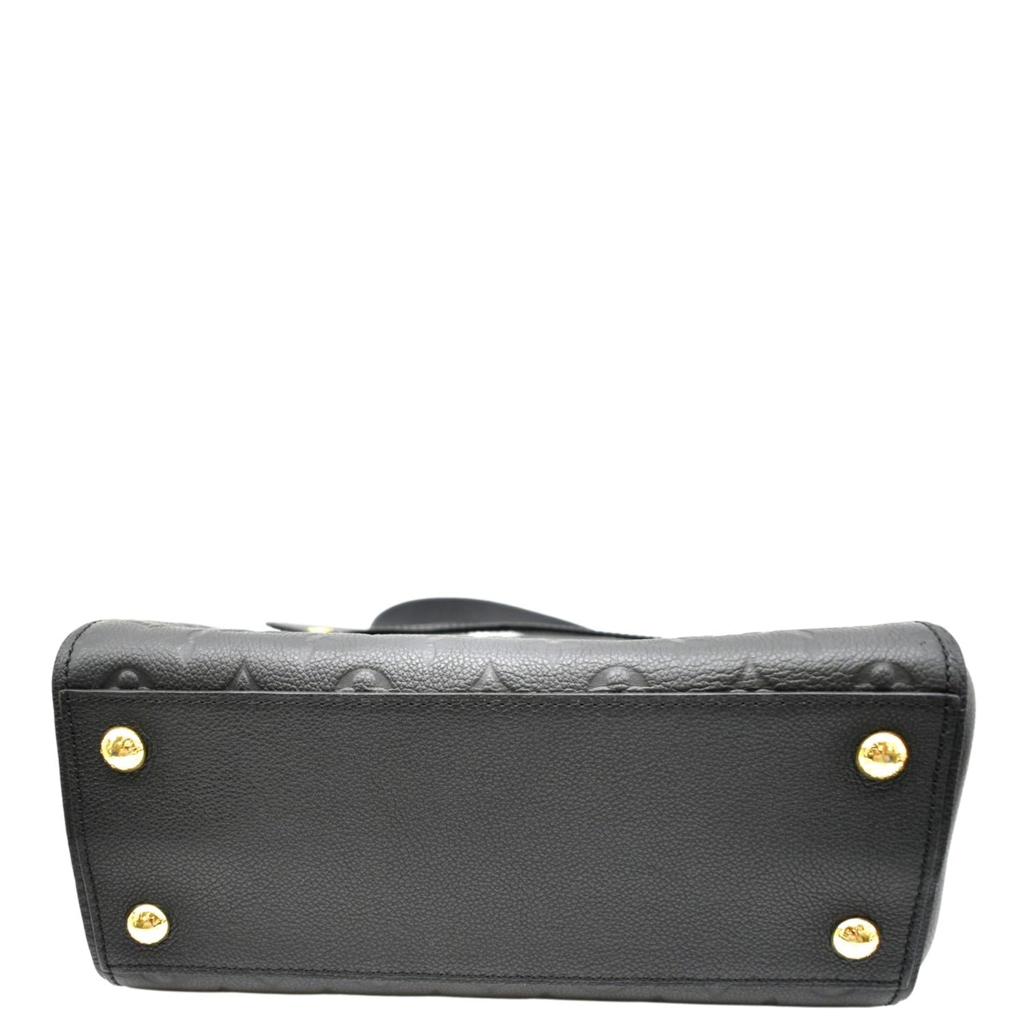 LOUIS VUITTON Trocadero Monogram Empreinte Leather Shoulder Bag Black