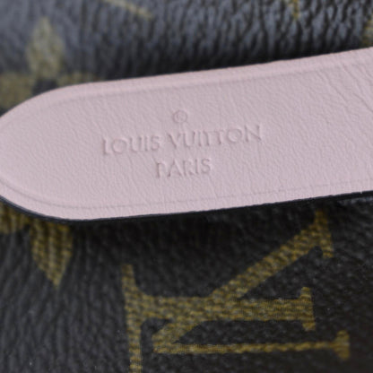 LOUIS VUITTON Neonoe Monogram Canvas Shoulder Bag Rose Ballerine
