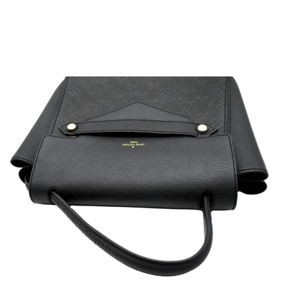 LOUIS VUITTON Trocadero Monogram Empreinte Leather Shoulder Bag Black