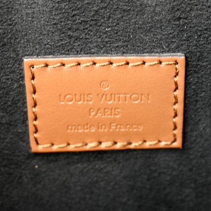 LOUIS VUITTON Dauphine MM Monogram Reverse Canvas Shoulder Bag Brown