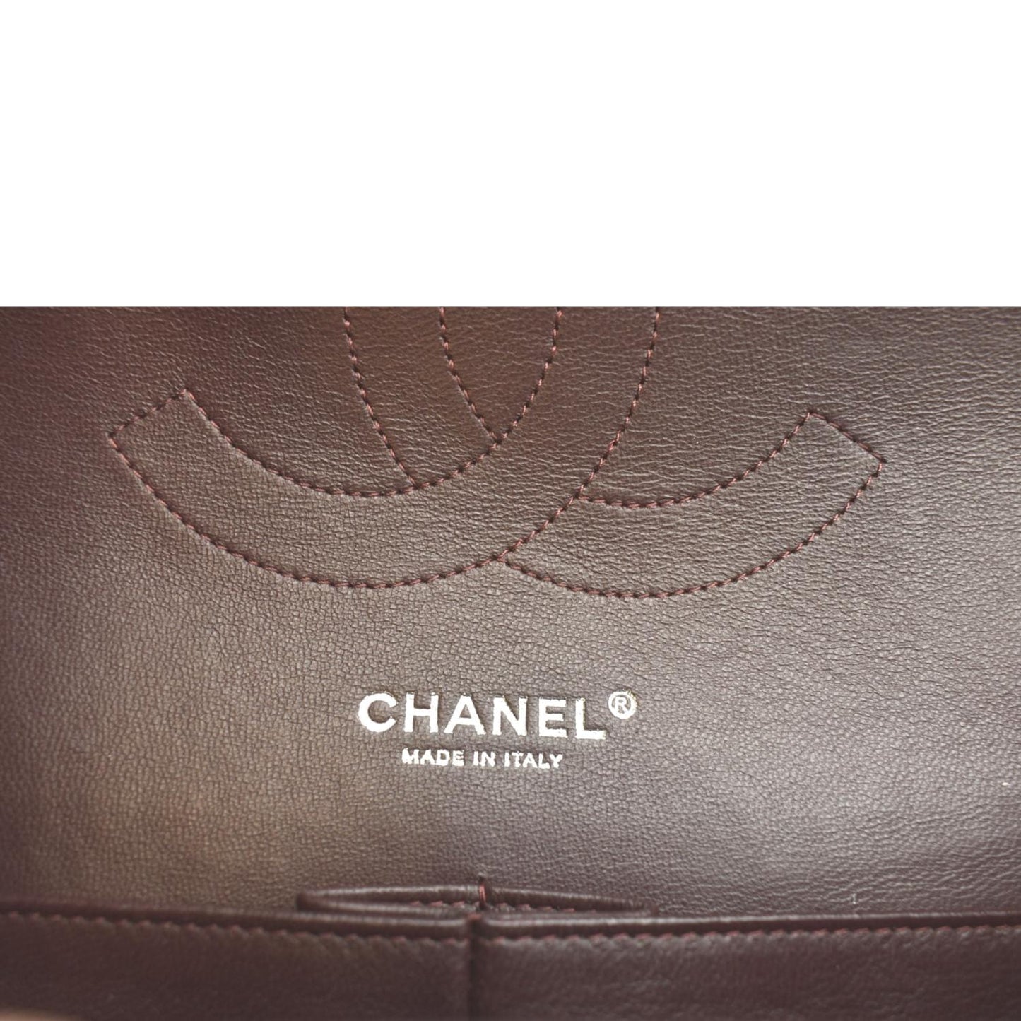 CHANEL Classic Medium Double Flap Quilted Lambskin Leather Shoulder Bag Black