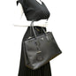 PRADA Turnlock Saffiano Cuir Leather Shoulder Bag Black