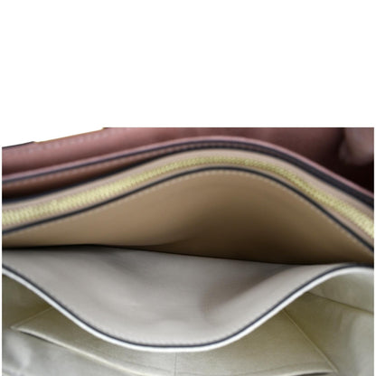 LOUIS VUITTON Millefeuille Monogram Canvas Shoulder Bag Sesame Peche