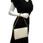 LOUIS VUITTON Coussin PM Monogram Embossed Shoulder Bag Creme