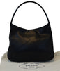 PRADA Milano Black Leather Hobo Shoulder Bag