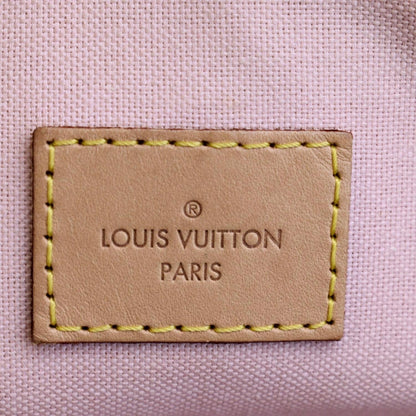 LOUIS VUITTON Iena MM Damier Azur Shoulder Bag White