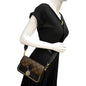 LOUIS VUITTON Neo Saint Monogram Canvas Shoulder Bag Black