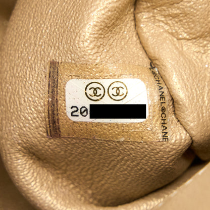 Chanel Timeless Clutch Caviar Gold Brushed